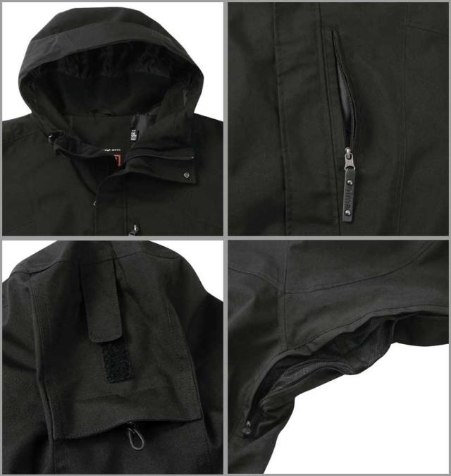 大きいサイズ nima スノーボードジャケット ブラック 3L 5L 7L/1256-3310-2-430