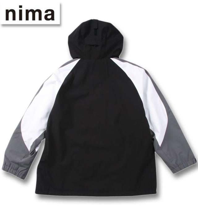 大きいサイズ nima スノーボード ジャケット ブラック 3L 5L 7L/1256-4300-2-430