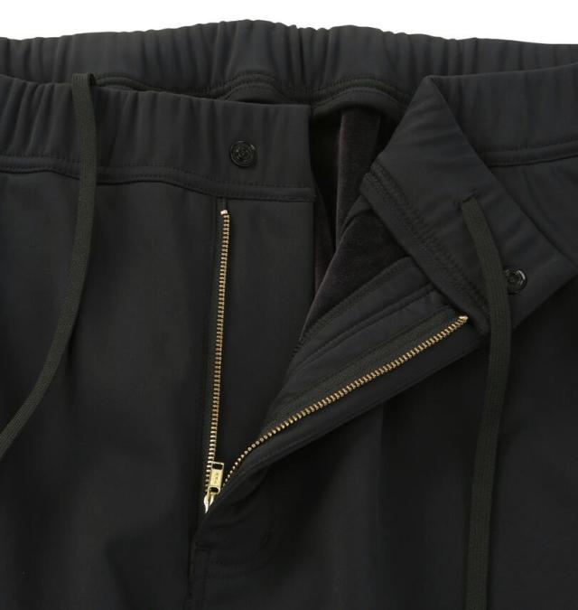 大きいサイズ SY32 by SWEET YEARS 3レイヤー フリース ライニング ジョガーパンツ ブラック 3L 4L 5L 6L/1274-5366-2-230