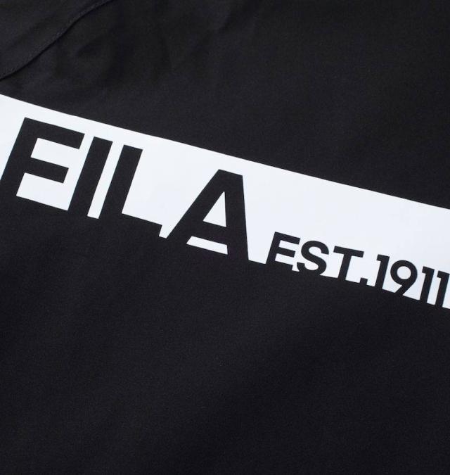 大きいサイズ FILA GOLF レインウェア 上下セット ブラック 3L 4L 5L 6L/1276-4340-2-230