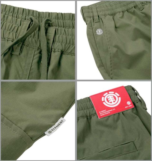 大きいサイズ ELEMENT SHOD カーゴパンツ ビートル 3L 4L 5L 6L/1274-4361-1-138