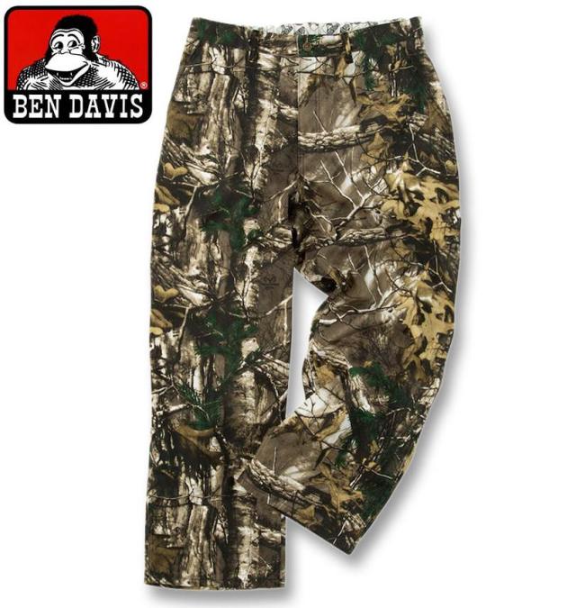 大きいサイズ BEN DAVIS ツイル ペインターパンツ カモフラ 3L 4L 5L 6L/1274-5355-1-138
