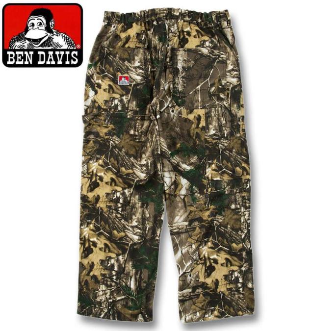 大きいサイズ BEN DAVIS ツイル ペインターパンツ カモフラ 3L 4L 5L 6L/1274-5355-1-138