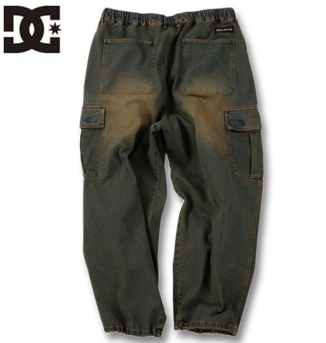 大きいサイズ DCSHOES 25 デニム カーゴパンツ ライトインディゴ 3L 4L 5L 6L/1274-5381-1-138