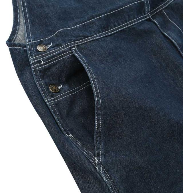 大きいサイズ Mc.S.P デニム オーバーオール ネイビー 3L 4L 5L 6L 8L/1274-5385-1-138