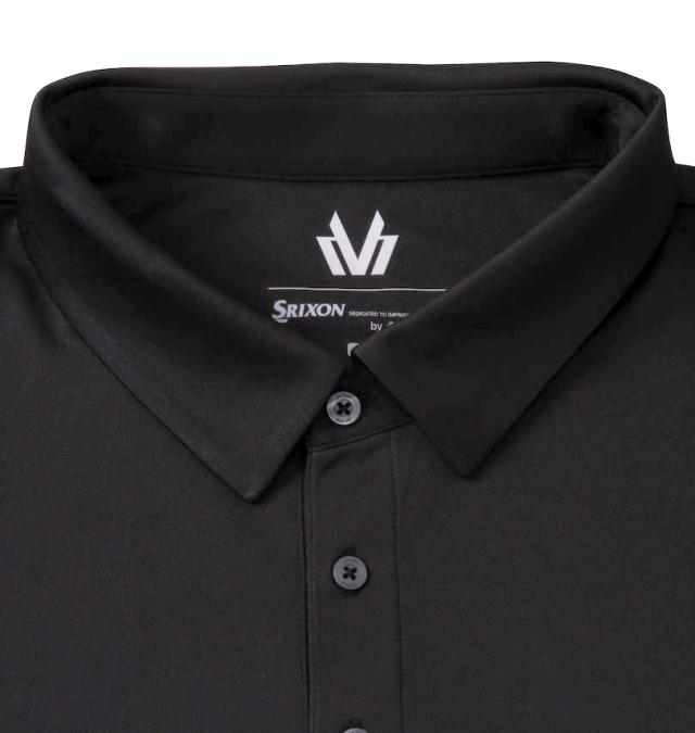 大きいサイズ SRIXON カラーブロックプロモデル半袖シャツ ブラック 3L 4L 5L 6L/1278-2221-2-138