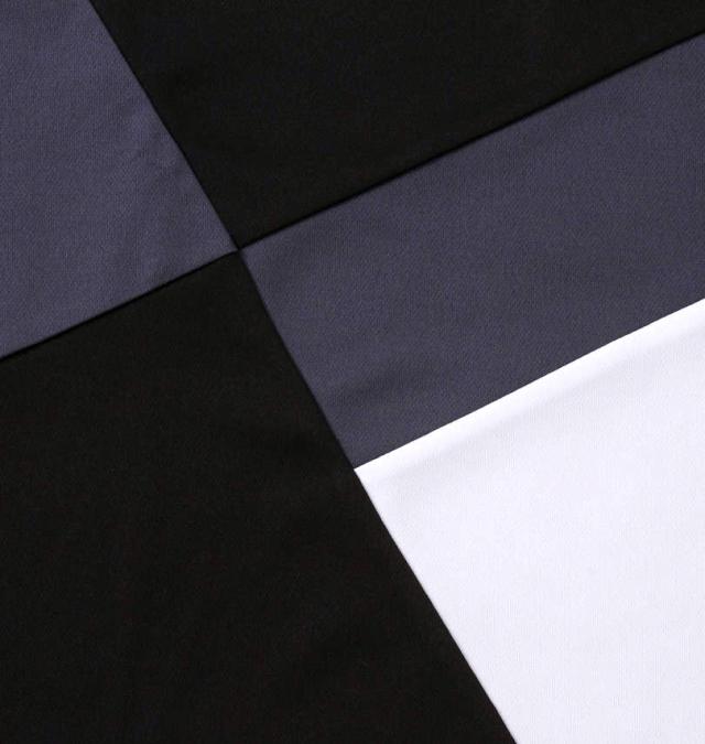 大きいサイズ SRIXON カラーブロックプロモデル半袖シャツ ブラック 3L 4L 5L 6L/1278-2221-2-138