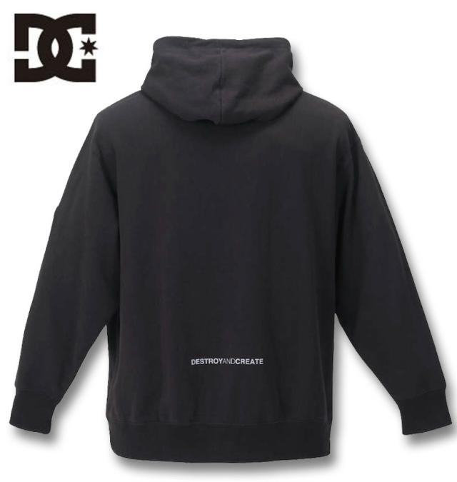 大きいサイズ DCSHOES 23 ST VERTICALプルパーカー ブラック 3L 4L 5L 6L/1278-3111-2-138