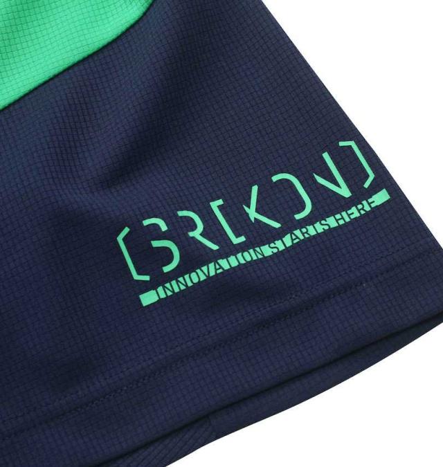 大きいサイズ SRIXON 【香妻プロ共同開発】スリーブ配色ワッフルメッシュ半袖シャツ グリーン 3L 4L 5L 6L/1278-3242-2-138