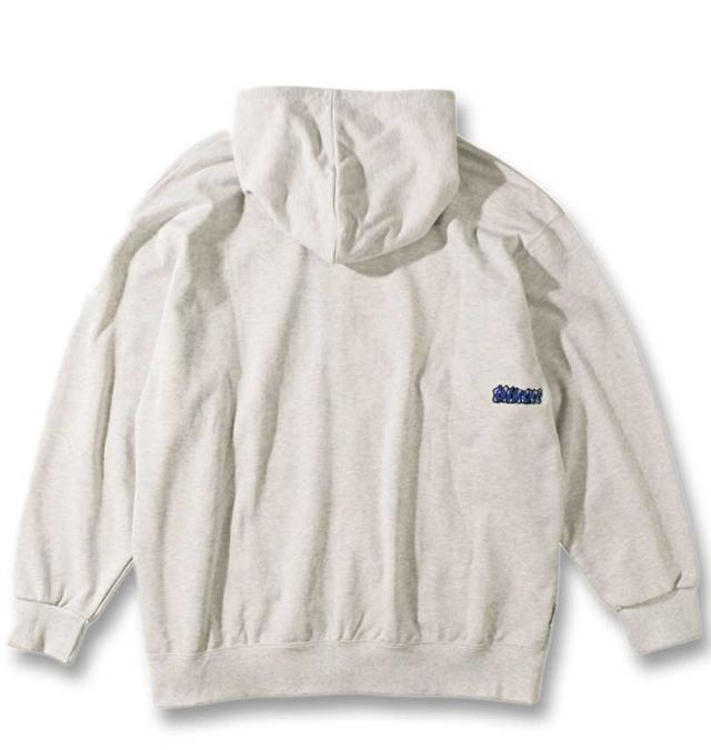 大きいサイズ ELEMENT BOMBING フルジップパーカー グレーヘザー 3L 4L 5L 6L/1278-3627-1-138