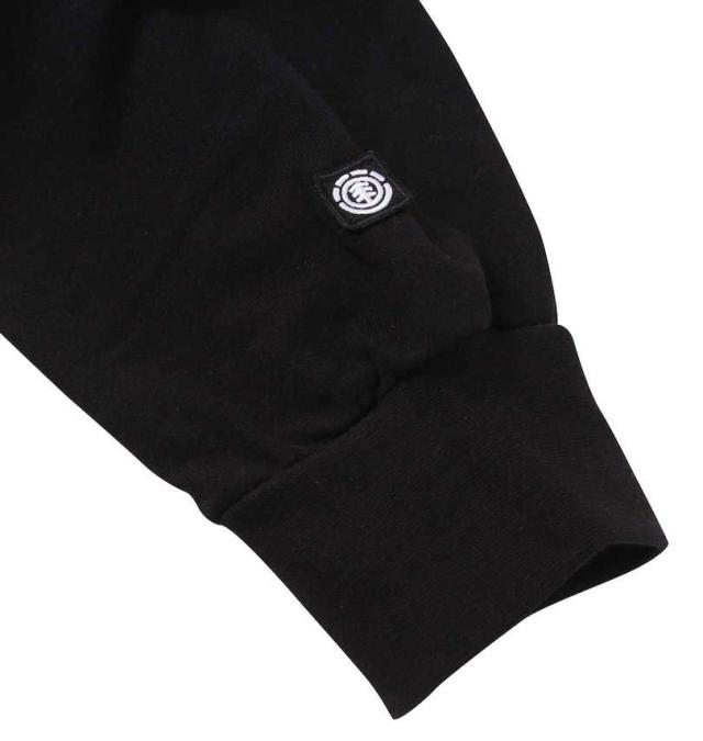 大きいサイズ ELEMENT BOMBING フルジップパーカー ブラック 3L 4L 5L 6L/1278-3627-2-138