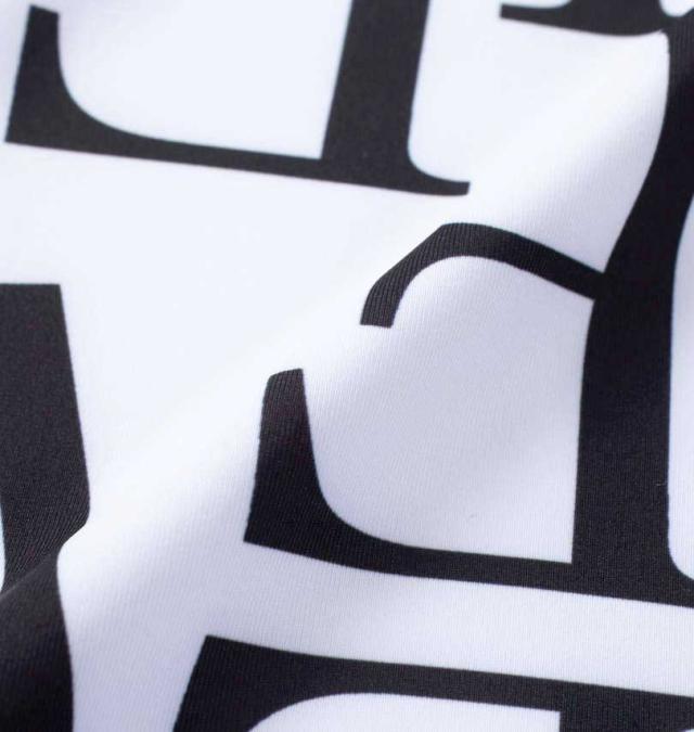 大きいサイズ FILA GOLF 総柄 モックネック 半袖シャツ ホワイト 3L 4L 5L 6L/1278-4255-1-138