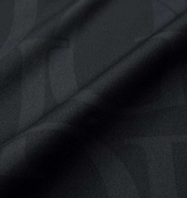 大きいサイズ FILA GOLF 総柄 モックネック 半袖シャツ ブラック 3L 4L 5L 6L/1278-4255-2-138