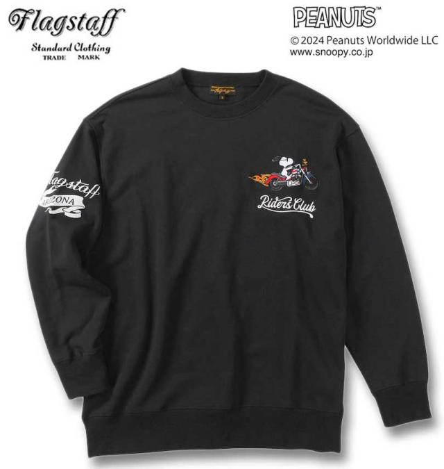 スヌーピー×フラッグスタッフ 刺繍スタジアムジャンパー Flagstaff