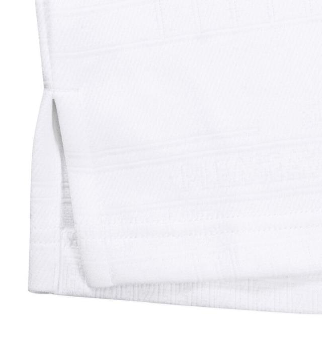 大きいサイズ adidas golf アディダスゴルフ シーズナルジャガード 長袖 シャツ ホワイト 3XL 4XL 5XL/1278-5350-1-138