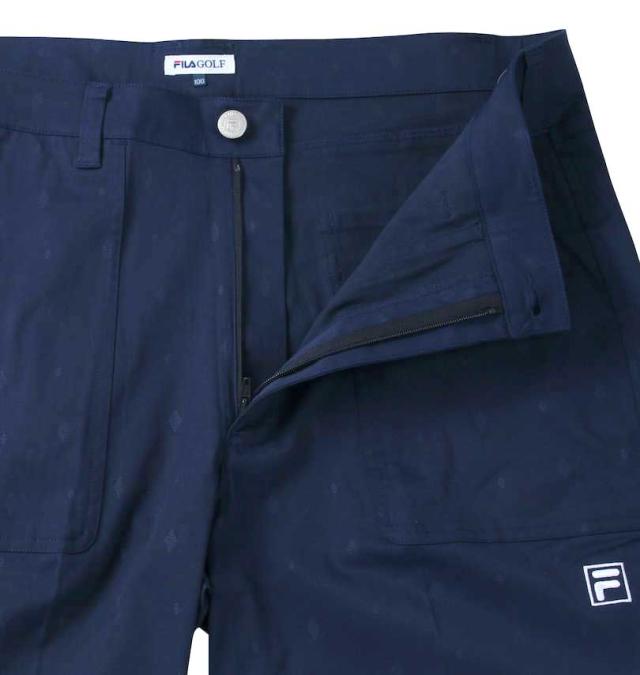 大きいサイズ FILA GOLF ストレッチツイル テーパードパンツ ネイビー 100cm〜130cm/1274-3330-2-140