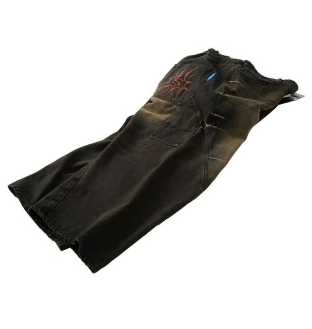 大きいサイズ SEQUENZ ウォッシュド デニムパンツ ブラック 3L 4L 5L 6L/1254-5340-2-148