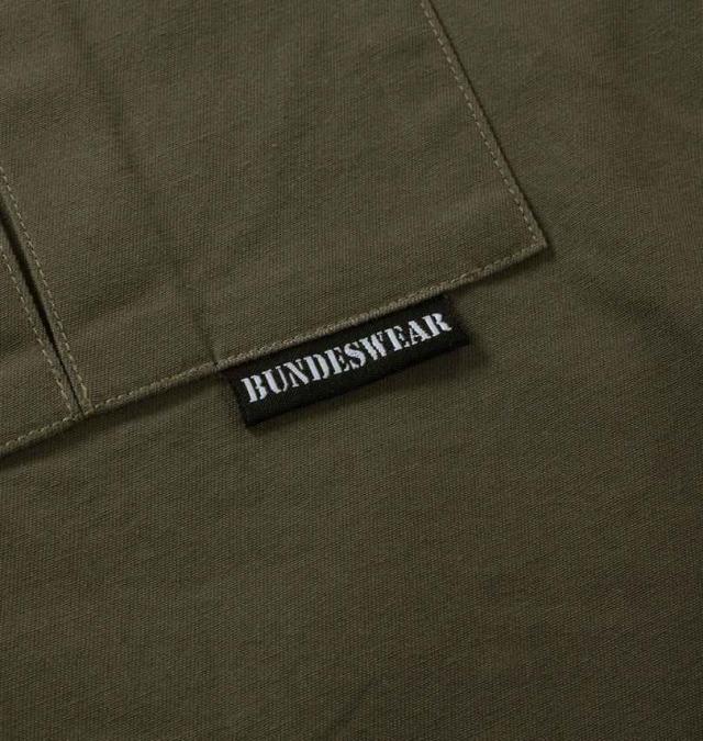 大きいサイズ BUNDESWEAR M-51 ツイル モッズコート カーキ 3L 4L 5L 6L 8L/1263-4300-1-148