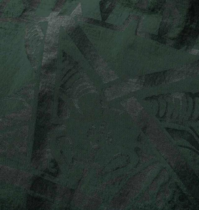 大きいサイズ THRASHER ナイロンワッシャー 裏メッシュ ブルゾン ダークグリーン×ホワイト 3L 4L 5L 6L/1273-4325-1-148