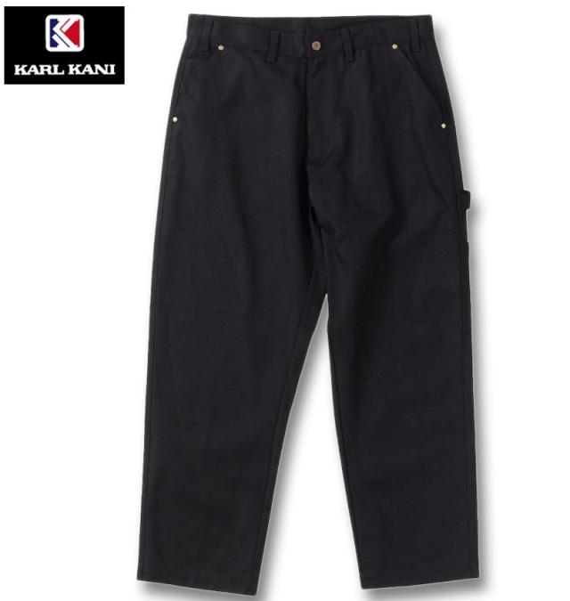 大きいサイズ KARL KANI ダックパンツ ブラック 100cm 110cm 120cm 130cm 140cm 150cm/1274-4341-2-148
