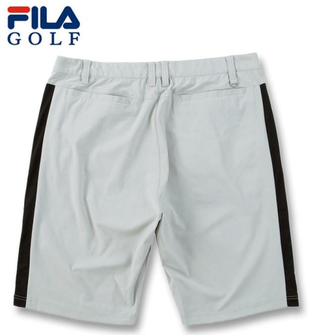 大きいサイズ FILA GOLF 8WAY ストレッチ ツイル ハーフパンツ ライトグレー 100cm 105cm 110cm 115cm 120cm 130cm/1274-5251-1-148