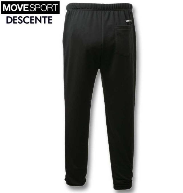 大きいサイズ MOVESPORT ライトスムース スウェット テーパード ジョガーパンツ ブラック 3L 4L 5L 6L/1276-4331-2-148
