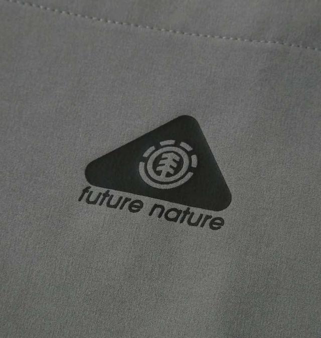 大きいサイズ ELEMENT WATER 半袖シャツ グレー 3L 4L 5L 6L/1277-5245-1-148