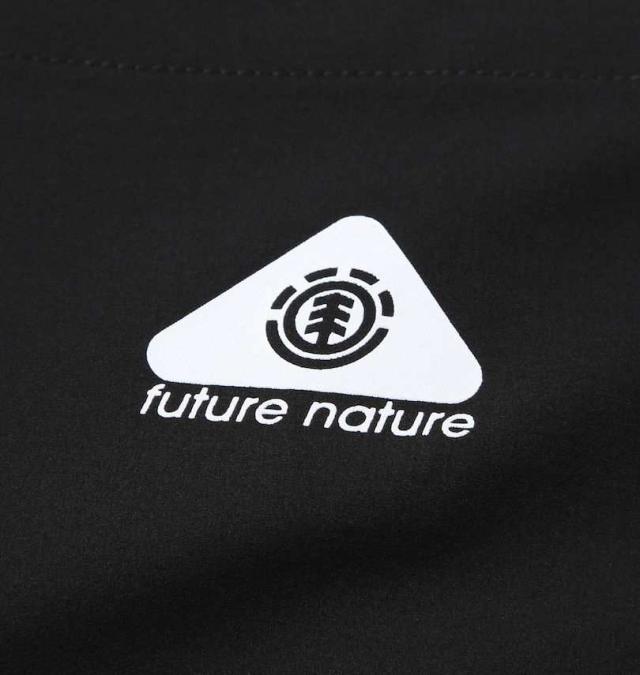 大きいサイズ ELEMENT WATER 半袖シャツ ブラック 3L 4L 5L 6L/1277-5245-2-148