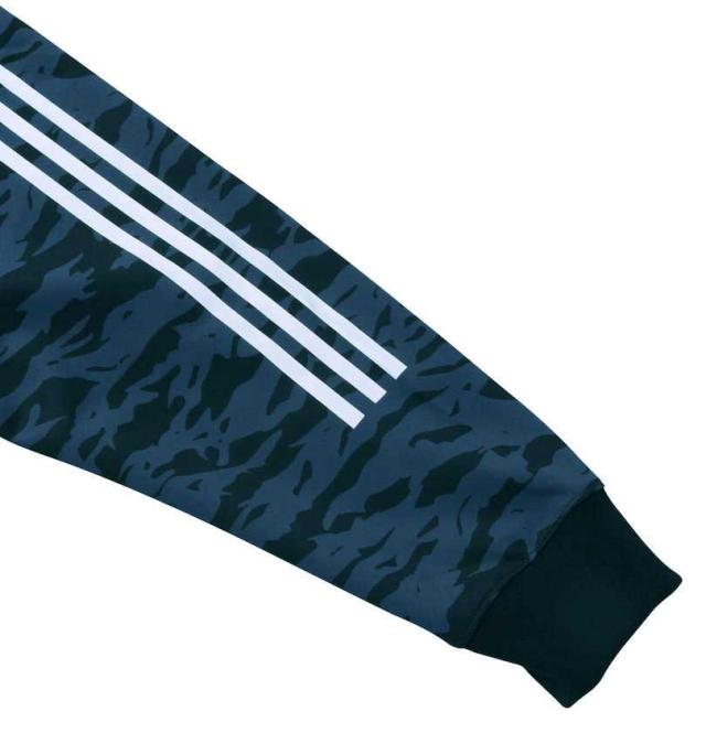 大きいサイズ adidas(アディダス) カモフラプリントウォームアップジャケット ネイビーカモ 3XO〜8XO/1276-2324-1-149