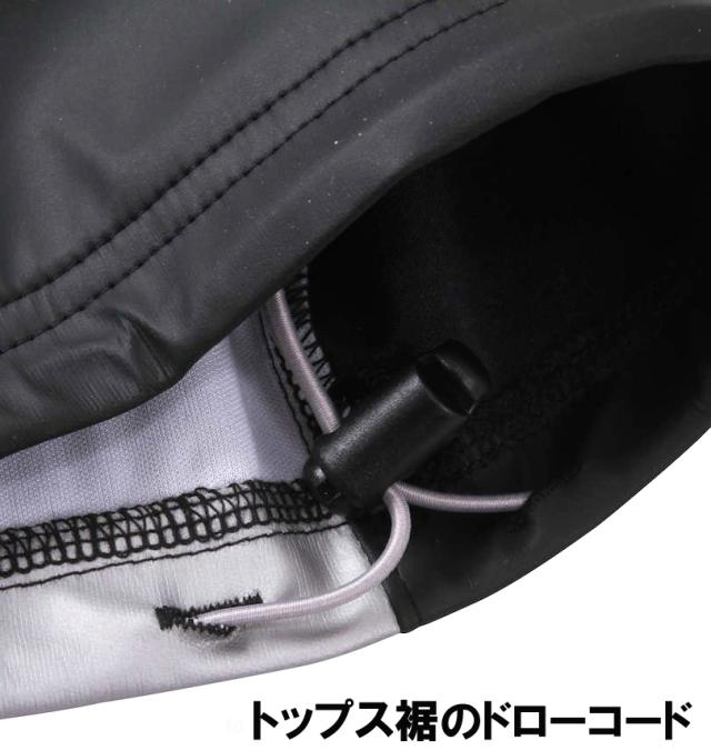 大きいサイズ Mc.S.P サウナスーツ ブラック×シルバー 3L 4L 5L 6L 8L/1276-3340-1-149