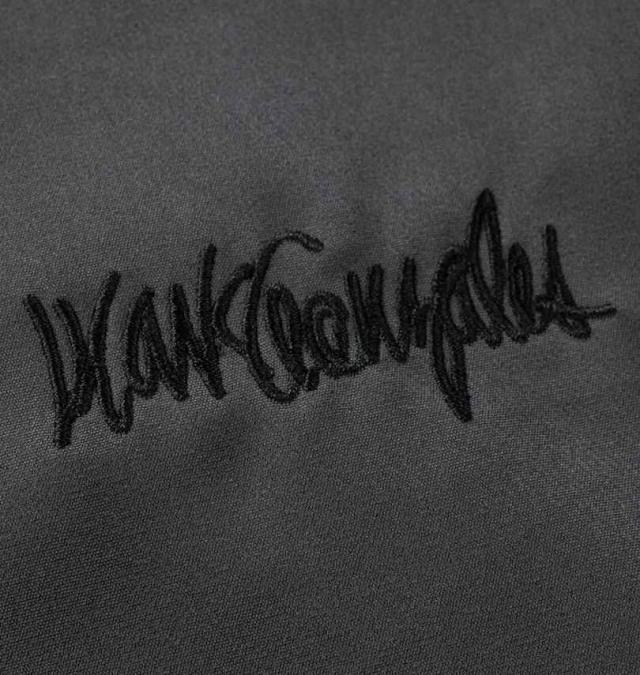 大きいサイズ (What it isNt) ポリクロス ワークジャケット ブルゾン チャコール 3L 4L 5L 6L 8L/1273-4651-1-150