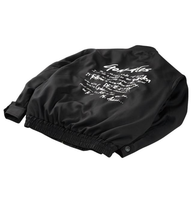 大きいサイズ (What it isNt) ポリクロス ワークジャケット ブルゾン ブラック 3L 4L 5L 6L 8L/1273-4651-2-150