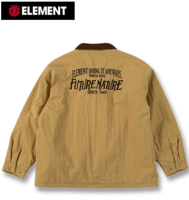 大きいサイズ ELEMENT DUTY BUDDY 薄中綿 ブルゾン ブラウン 3L 4L 5L 6L/1273-5305-1-250