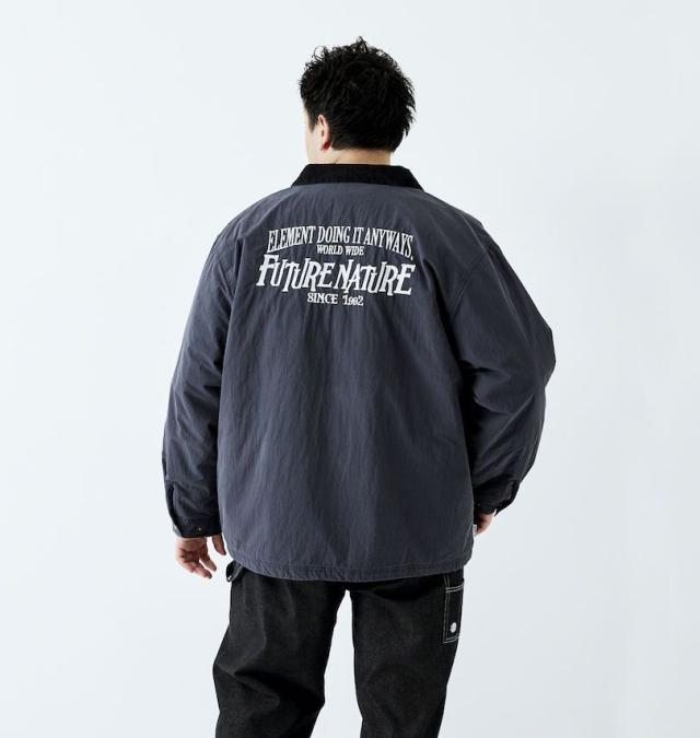 大きいサイズ ELEMENT DUTY BUDDY 薄中綿 ブルゾン ブラック 3L 4L 5L 6L/1273-5305-2-250