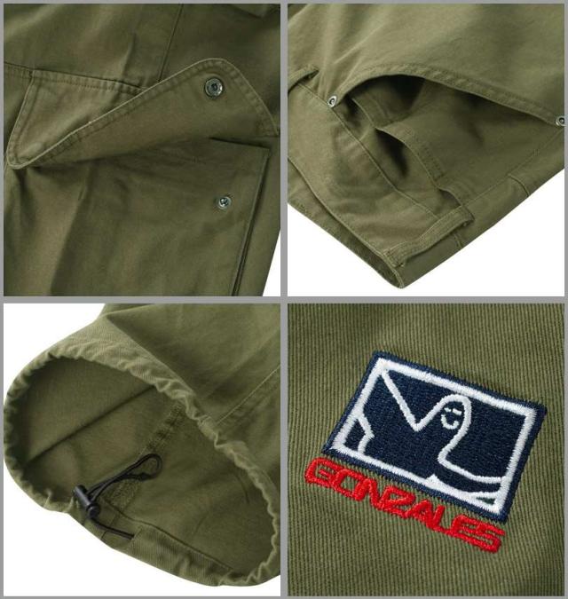 大きいサイズ (What it isNt) ツイル 8ポケット カーゴパンツ カーキ 100cm 110cm 120cm 130cm 140cm 150cm/1274-4635-3-150