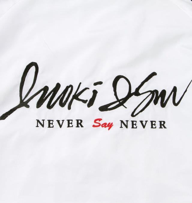 大きいサイズ INOKI ISM×SOUL アントニオ猪木 ウインドブレーカー ジャケット ホワイト 3L 4L 5L 6L/1273-4365-1-158