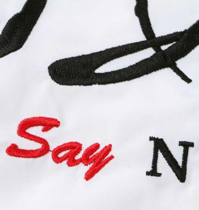 大きいサイズ INOKI ISM×SOUL アントニオ猪木 ウインドブレーカー ジャケット ホワイト 3L 4L 5L 6L/1273-4365-1-158