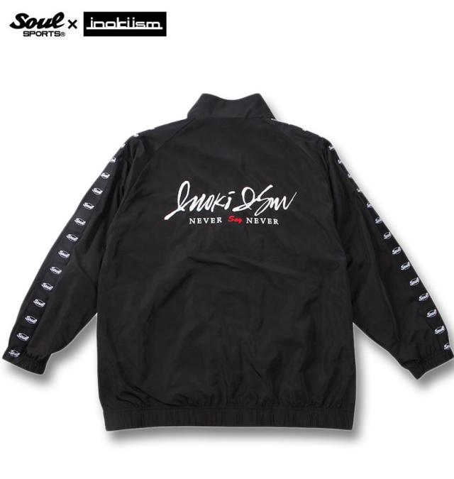 大きいサイズ INOKI ISM×SOUL アントニオ猪木 ウインドブレーカー ジャケット ブラック 3L 4L 5L 6L/1273-4365-2-158