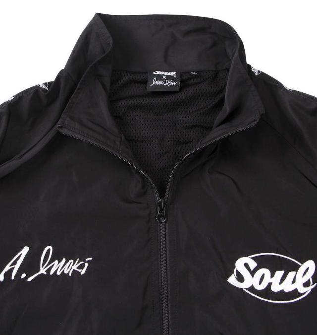 大きいサイズ INOKI ISM×SOUL アントニオ猪木 ウインドブレーカー ジャケット ブラック 3L 4L 5L 6L/1273-4365-2-158