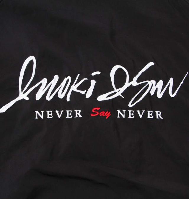 大きいサイズ INOKI ISM×SOUL アントニオ猪木 ウインドブレーカー ジャケット ブラック 3L 4L 5L 6L/1273-4365-2-158