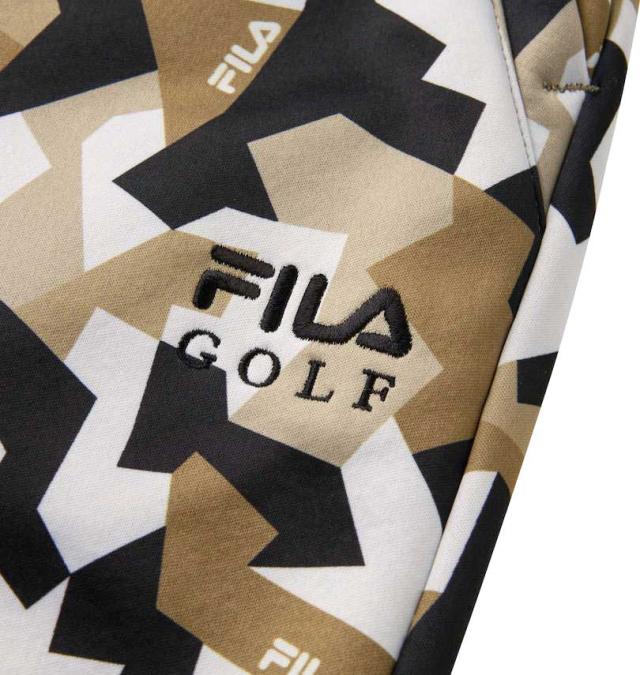 大きいサイズ FILA GOLF カモフラプリント ボンディングパンツ ブラウン 100cm〜120cm/1274-3331-1-158_3