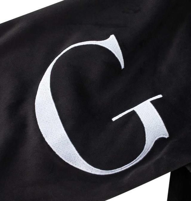 大きいサイズ Re:luxi ベロア フルジップパーカー ブラック 3L 4L 5L 6L/1278-4387-2-158