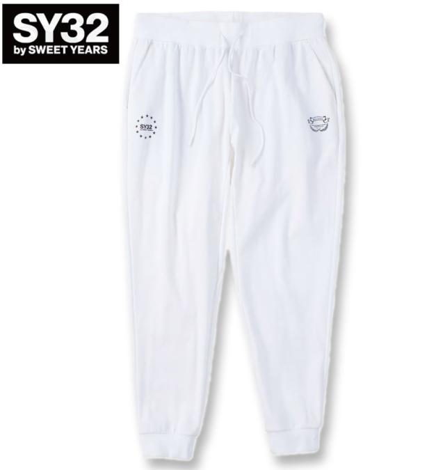 SY32 ホワイト パンツ　サイズＬ 楽天市場】SY32 by SWEETYEARS エスワイサーティトゥ ビッグロゴ