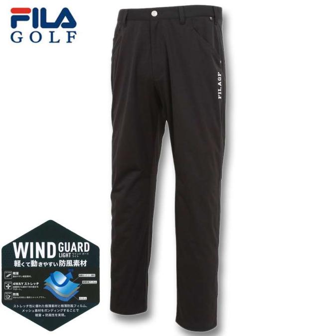 大きいサイズ FILA GOLF 4WAY ライトボンディング 多機能ポケット パンツ ブラック 100cm 105cm 110cm 115cm 120cm 130cm/1274-4350-2-160