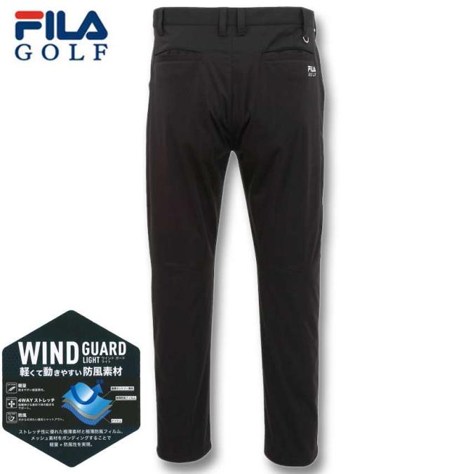 大きいサイズ FILA GOLF 4WAY ライトボンディング 多機能ポケット パンツ ブラック 100cm 105cm 110cm 115cm 120cm 130cm/1274-4350-2-160