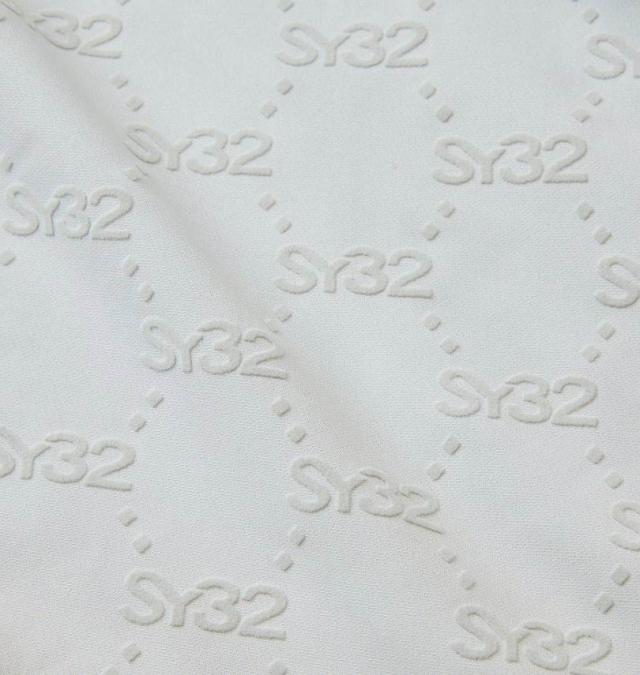 大きいサイズ SY32 by SWEET YEARS ゴルフ フロッキー ストレッチ ロングパンツ ライトグレー 3L 4L 5L 6L/1274-5367-1-260