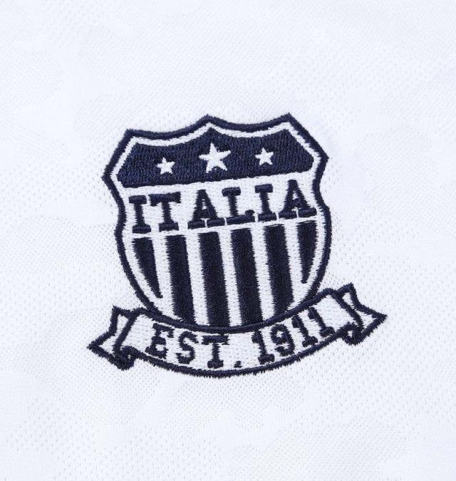 大きいサイズ FILA GOLF メッシュ カモフラ ジャガード 半袖 シャツ ホワイト 3L 4L 5L 6L/1278-5221-1-165