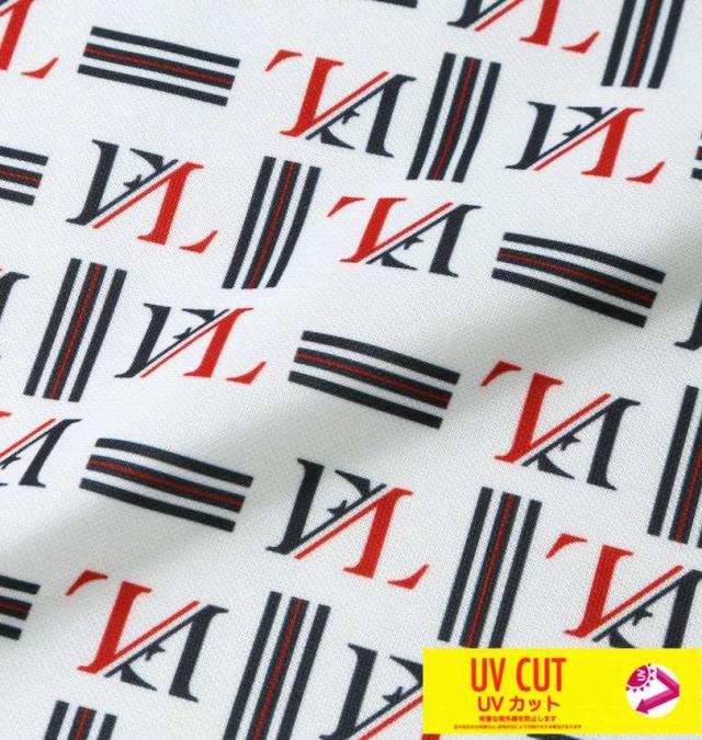 大きいサイズ FILA GOLF ハーフジップ 裏起毛 長袖 シャツ ホワイト 3L 4L 5L 6L/1278-5301-1-165