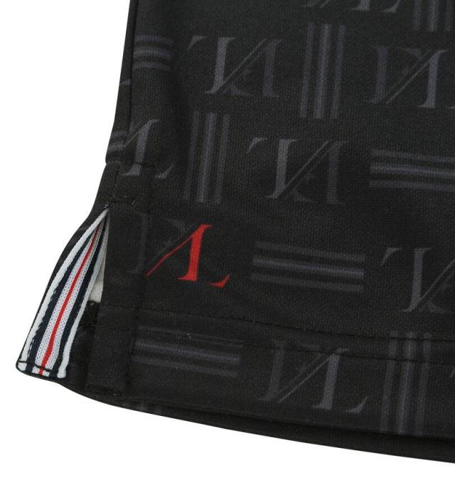 大きいサイズ FILA GOLF ハーフジップ 裏起毛 長袖 シャツ ブラック 3L 4L 5L 6L/1278-5301-2-165