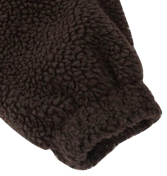 大きいサイズ NESTA BRAND シープボア ジャケット ブラウン 3L 4L 5L 6L 8L/1273-4345-1-168